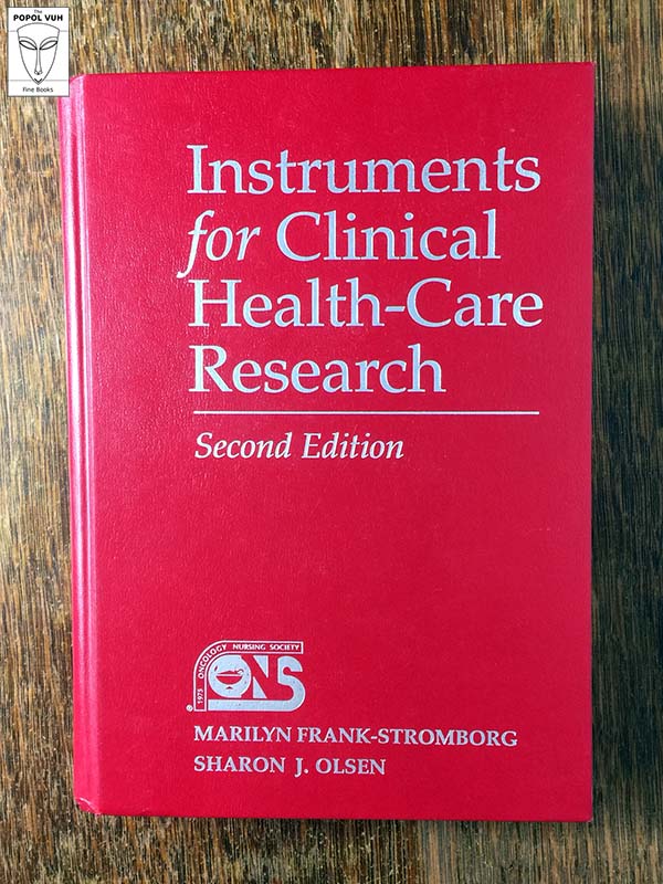 Marilyn Frank-Stromborg - Instruments For Clinical Health-Care Research
